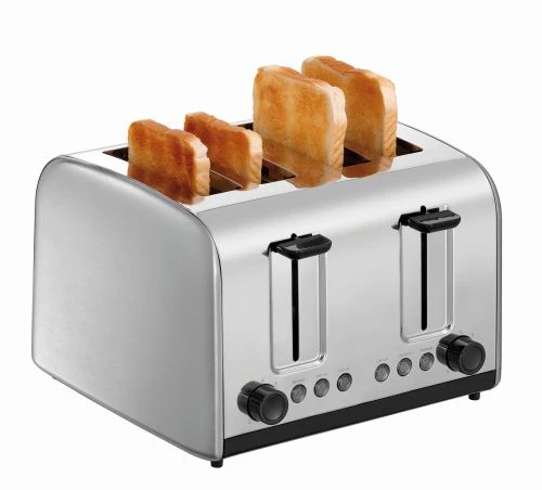 Grille pain inox à 4 compartiments
