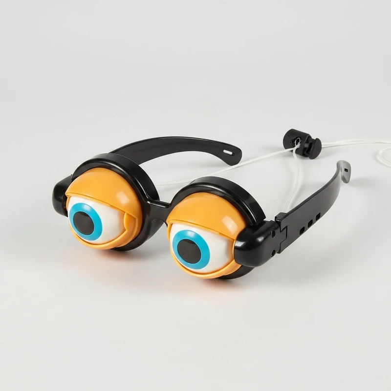 Funny Halloween Party Glasses with Moving Eyes and Hearts