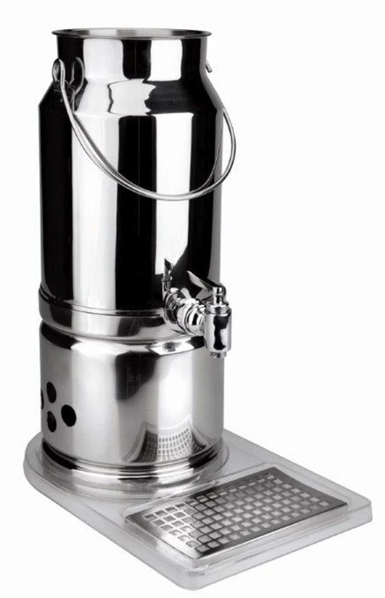 Distributeur de lait chaud ou froid en inox
