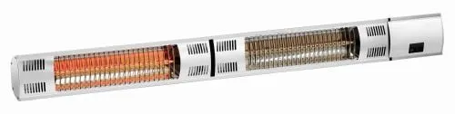 Double radiateur infrarouge mural – 2 x 1,5 kW avec télécommande | IP54