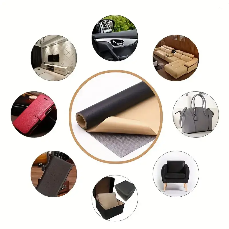 Patchs auto-adhéifs RénoCuir - Kit de réparation de Cuir