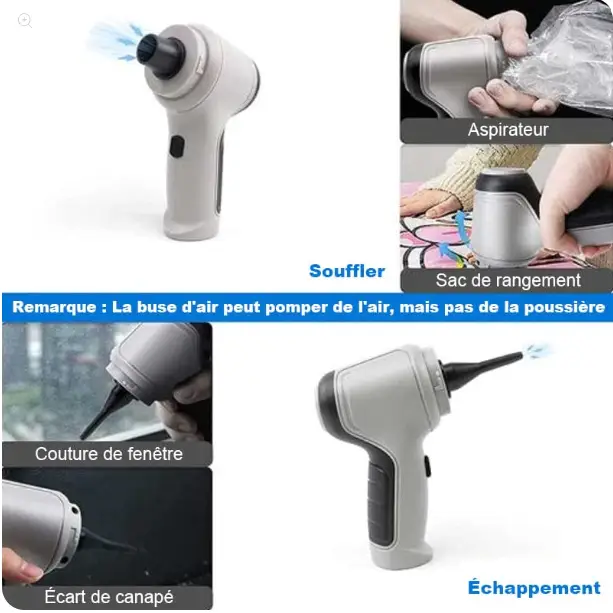 PowerClean - Aspirateur sans fil pour voiture ultime