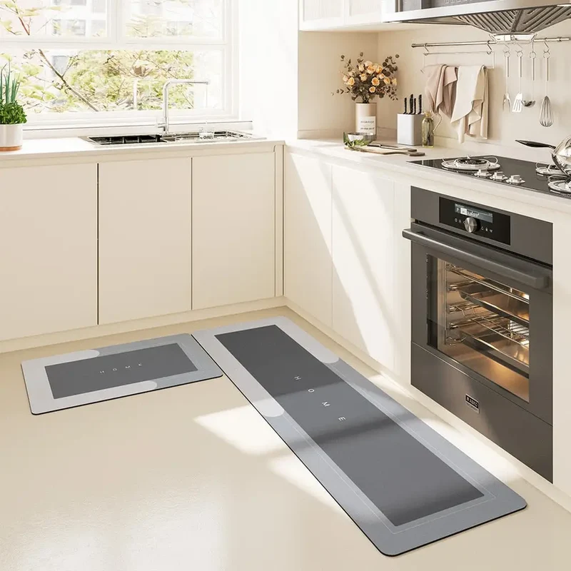 CozyStep - Tapis de Cuisine Confortable, Imperméable & Antidérapant en Polymères absorbants