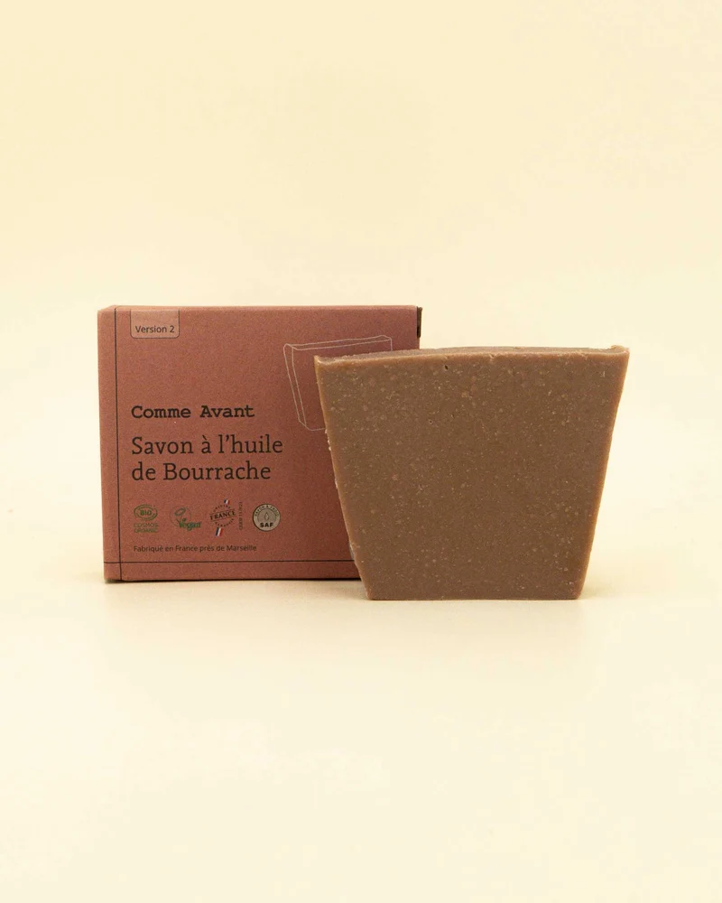 Savon solide visage - Raffermissant - Huile de bourrache