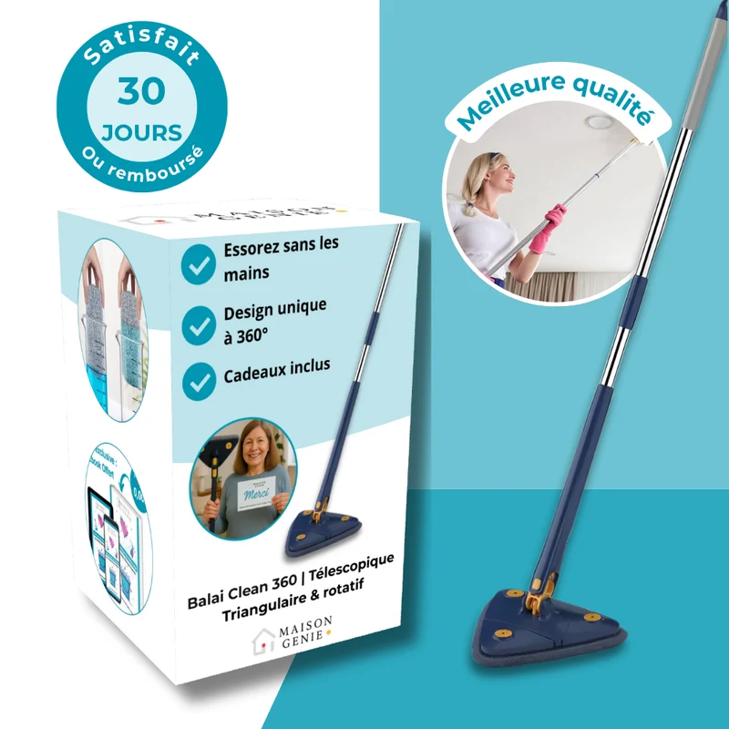 Le Balai Clean360° (+ 6 serpillères offertes)