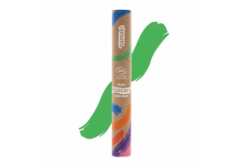 Mascara bio cheveux vert Namaki