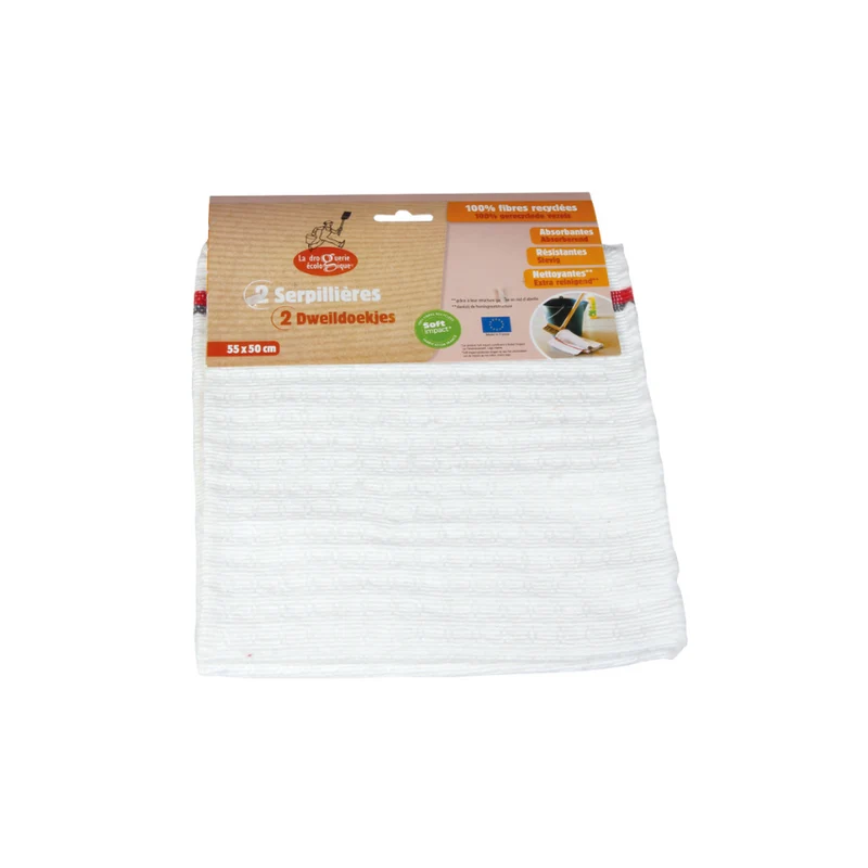 Serpillère fibres recyclées