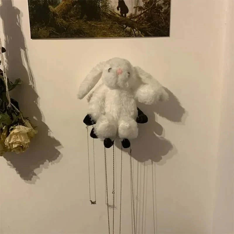 Halloween Wall-Mounted Demon Hand Hanger, Black Gothic Wall Decoration and Key Holder