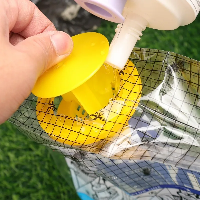 Disposable Hanging Fly Bag with Soluble Bait