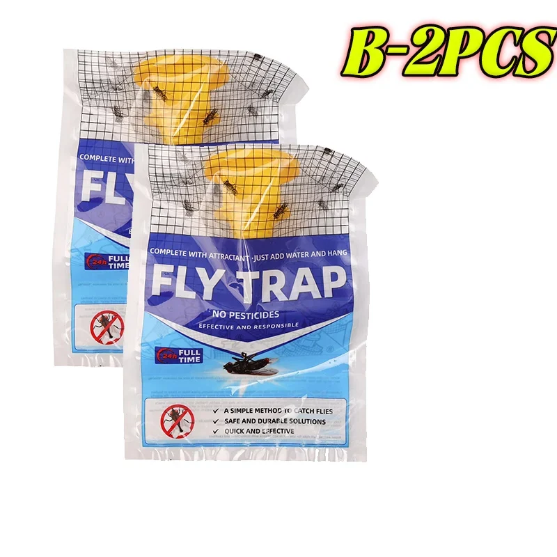 Disposable Hanging Fly Bag with Soluble Bait