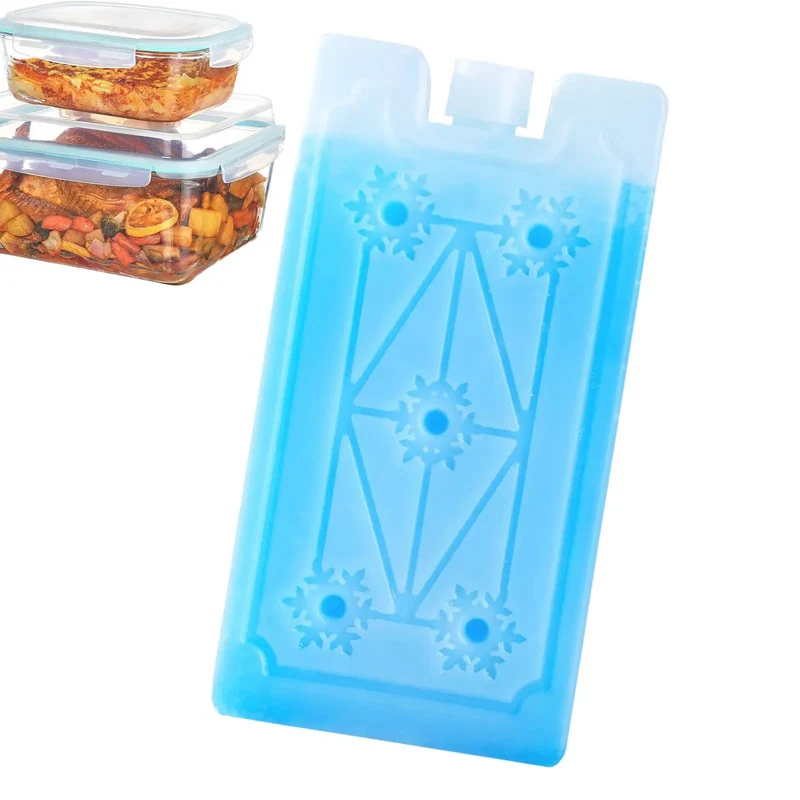 Portable Reusable Rectangular Freezer Cooling Pack