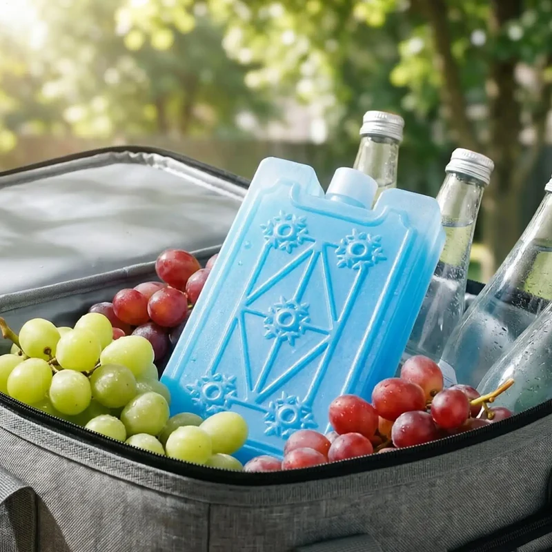 Portable Reusable Rectangular Freezer Cooling Pack
