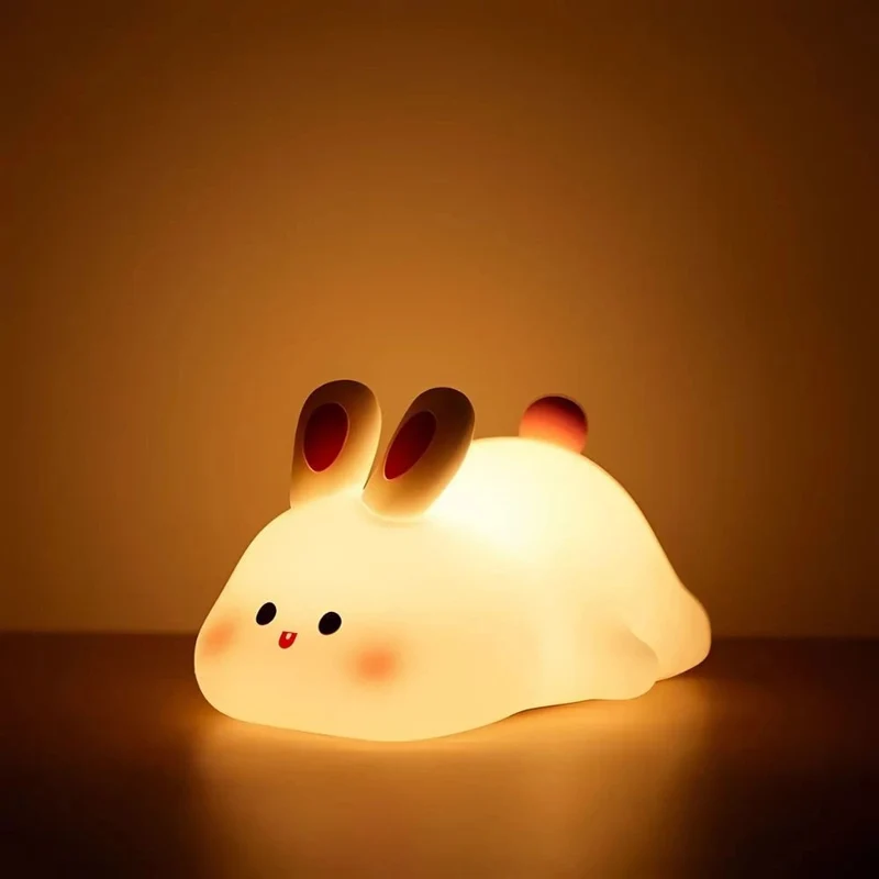 Animal Night Light with Brightness Adjustment and Battery