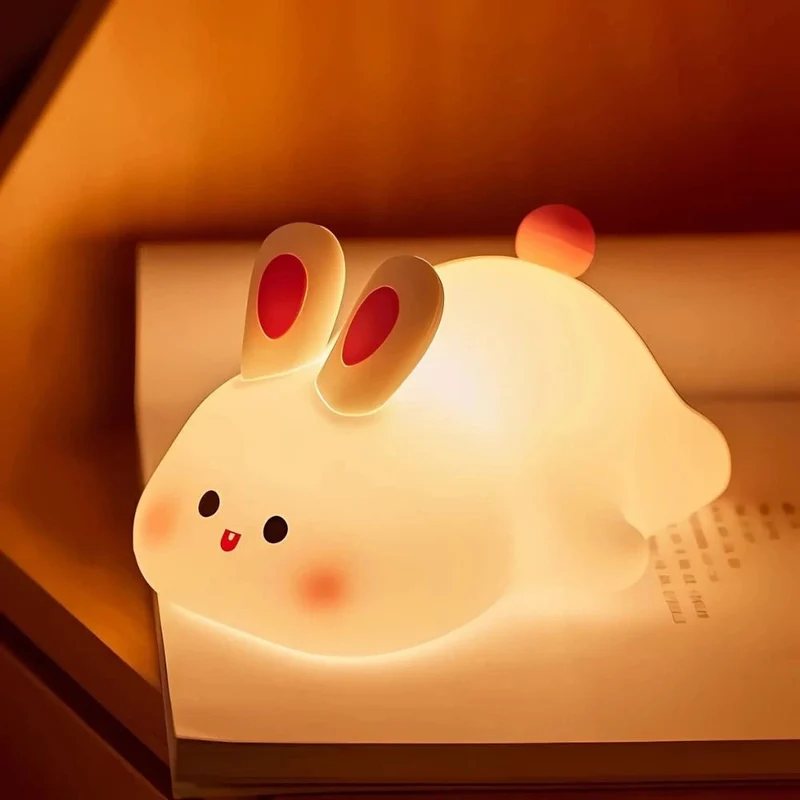 Animal Night Light with Brightness Adjustment and Battery