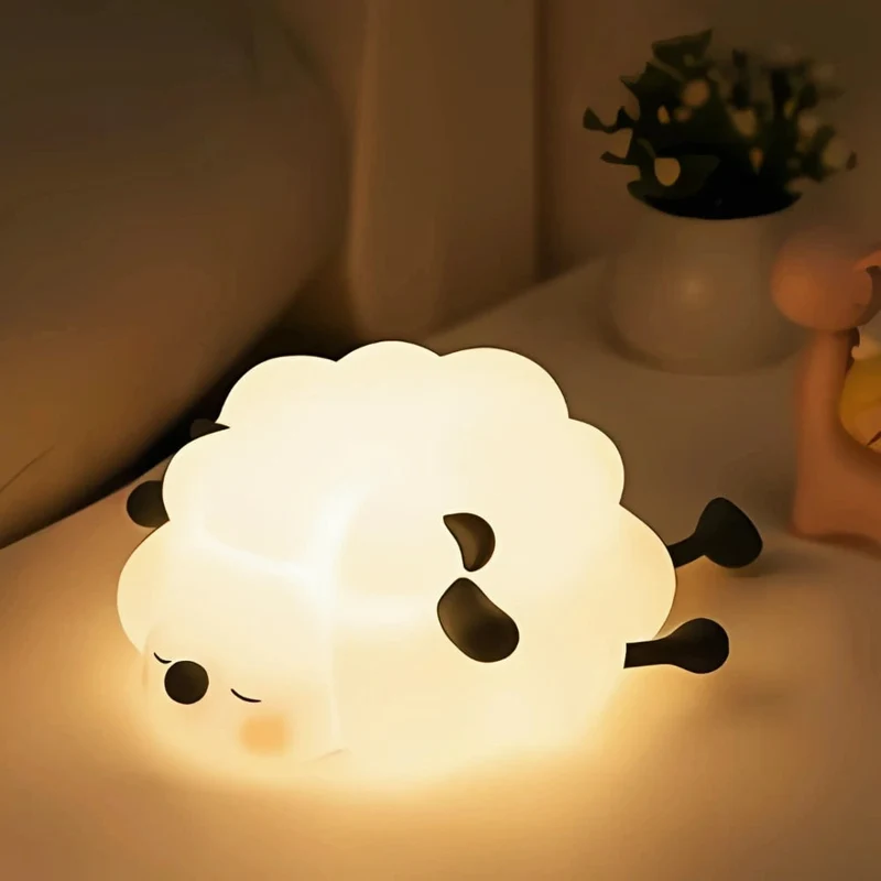Animal Night Light with Brightness Adjustment and Battery