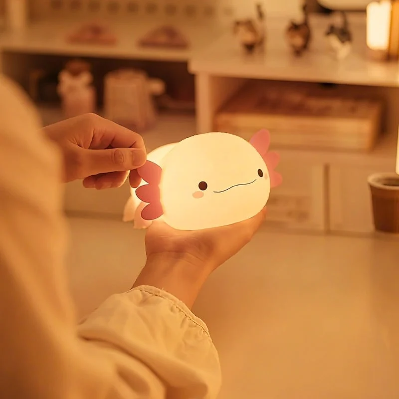 Animal Night Light with Brightness Adjustment and Battery