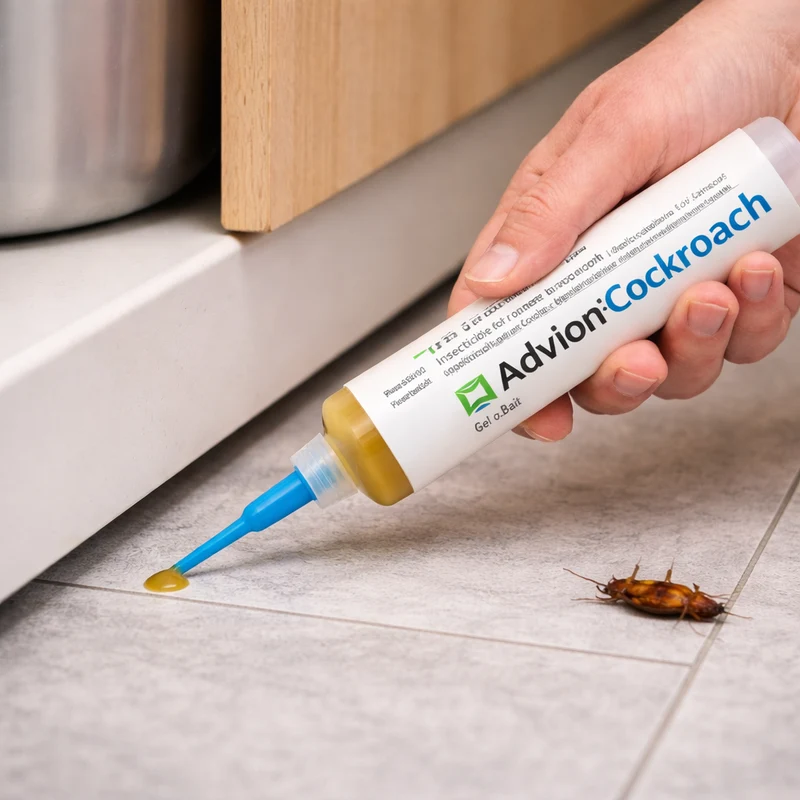 Indoor Gel Applicator for Cockroach Control