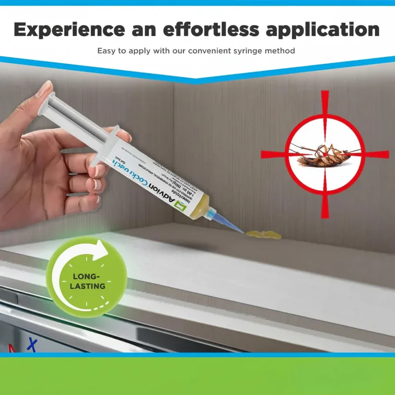 Indoor Gel Applicator for Cockroach Control