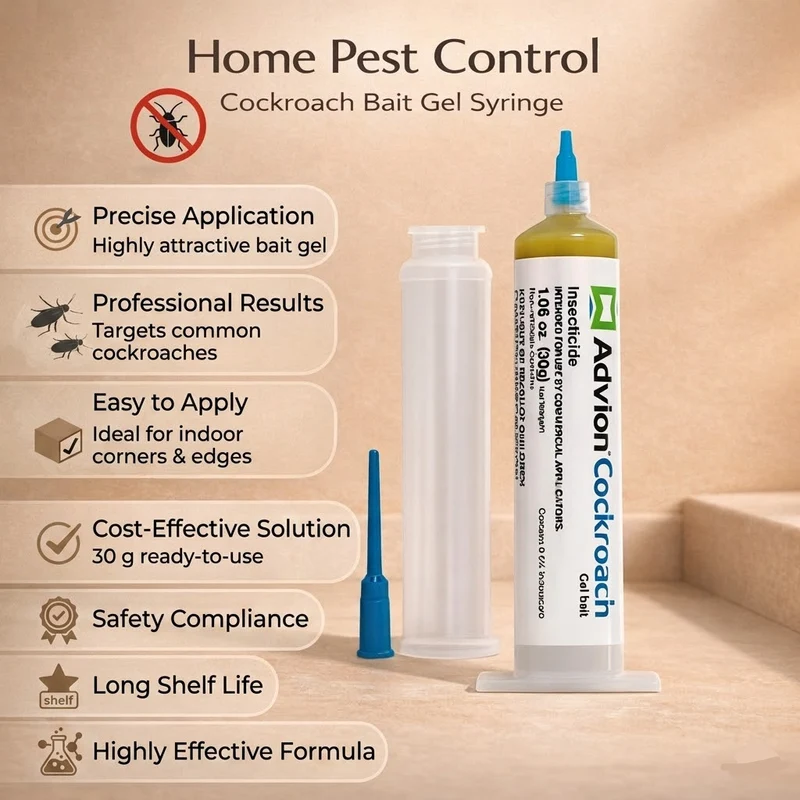 Indoor Gel Applicator for Cockroach Control