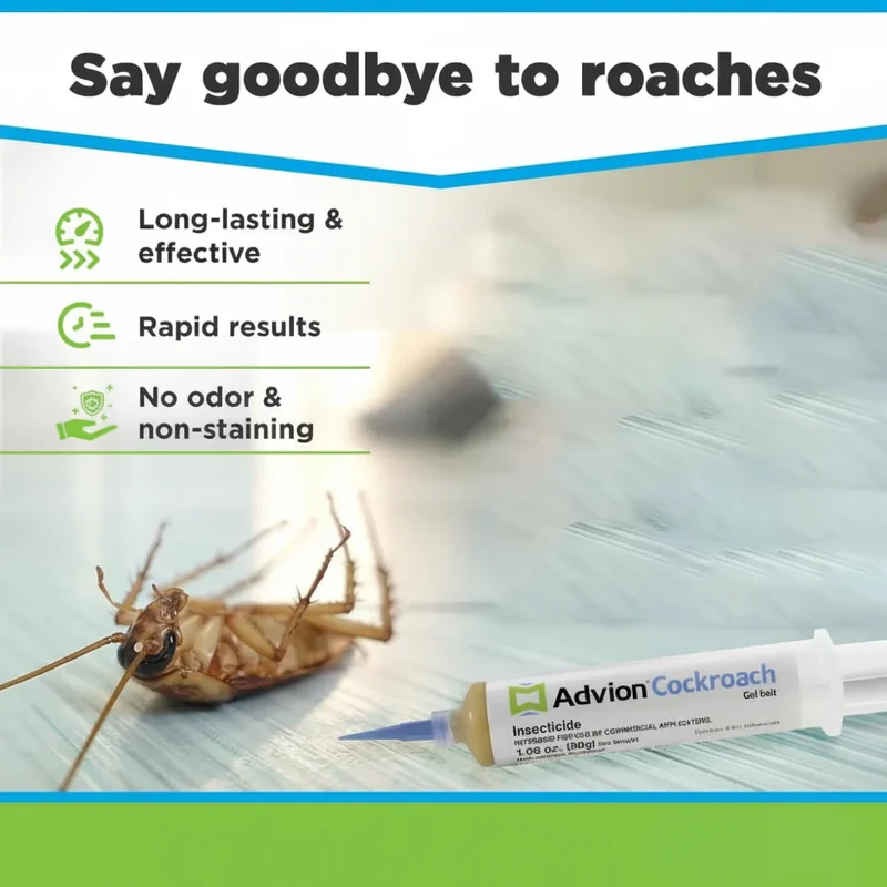 Indoor Gel Applicator for Cockroach Control