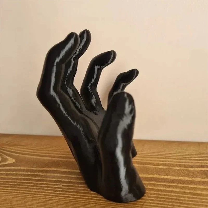 Halloween Demon Hand-Shaped Wall-Mounted Key Holder, Box Organizer, Wall Decoration
