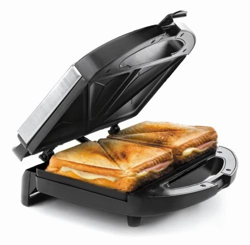 Croque-monsieur à tranches triangulaires domestique
