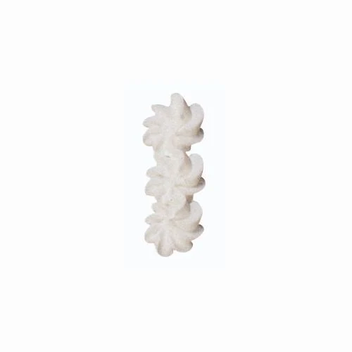 Lot de 6 douilles inox à décorer, embout fleur