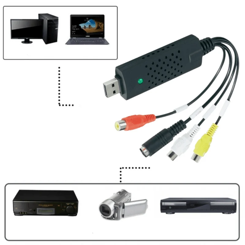 Portable Advanced VHS to Digital USB Converter