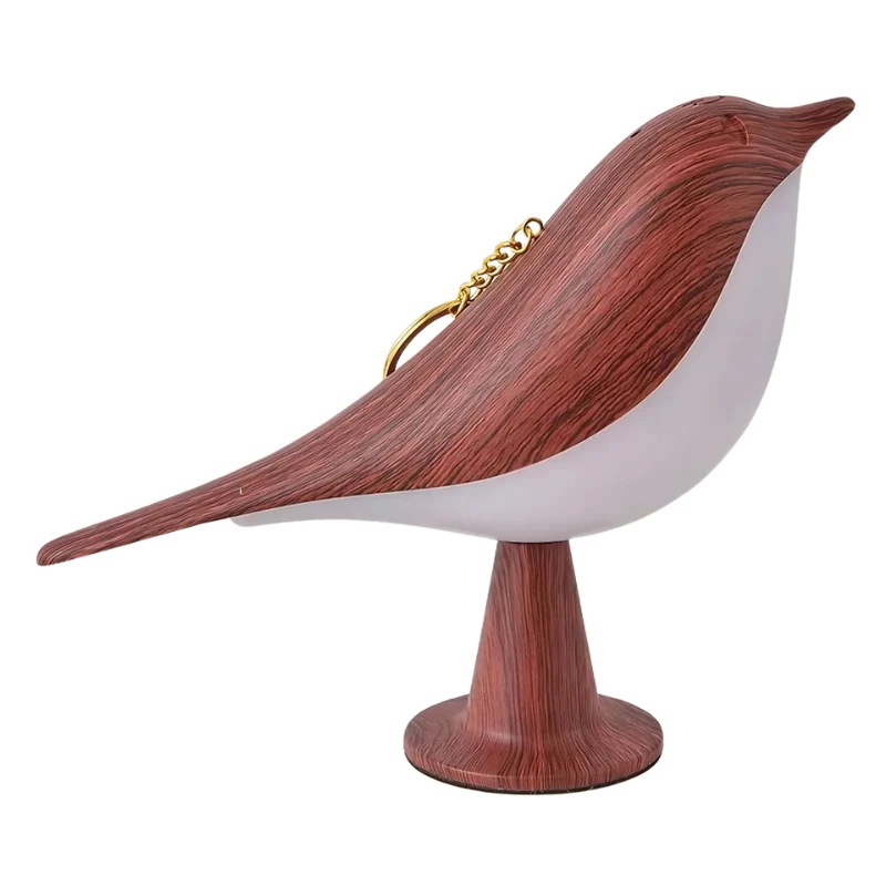 Soothing functional LED lamp with bird-shaped scent diffuser - one-touch function