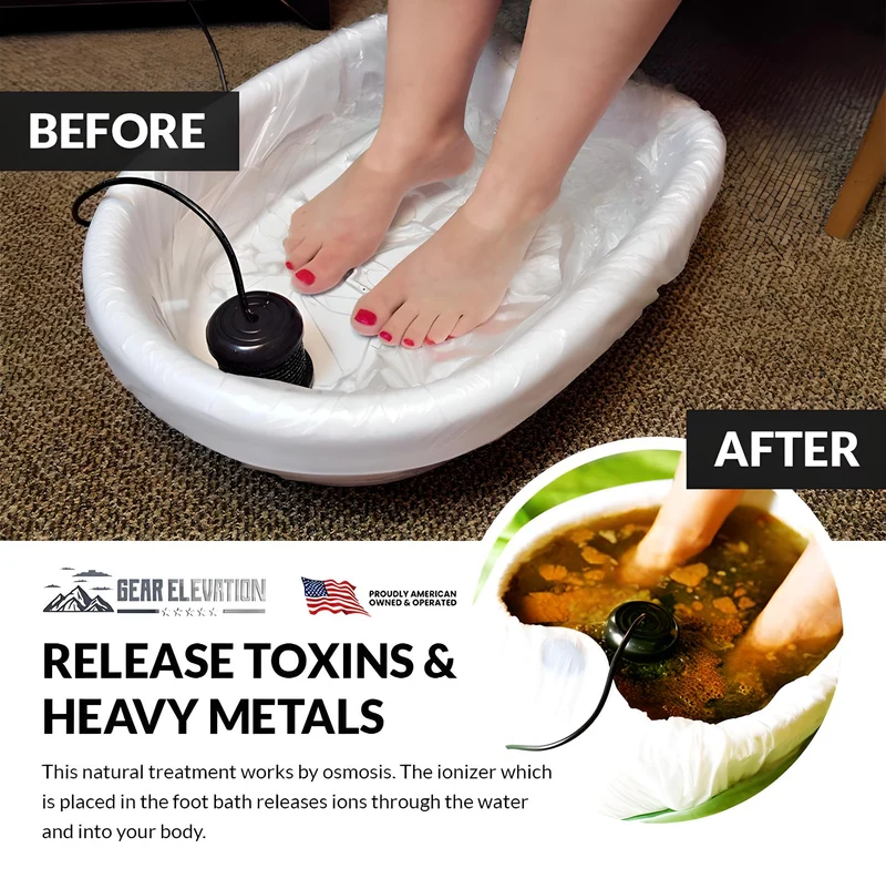 Advanced Efficient Ionic Wellness Foot Set