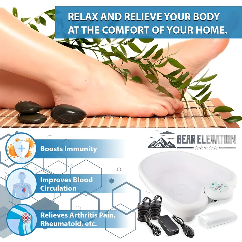 Advanced Efficient Ionic Wellness Foot Set