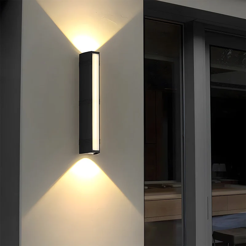 Ultra-bright and weather-resistant outdoor LED wall lamp