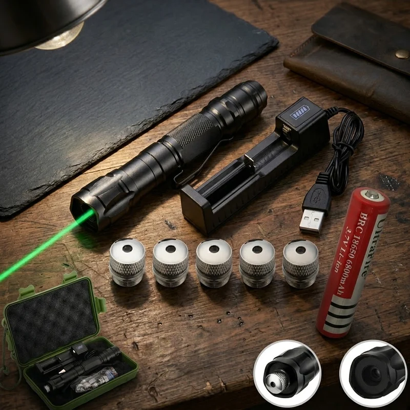 Laser pointer with charging Precise long-range tool