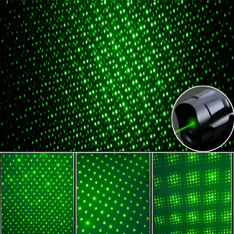 Laser pointer with charging Precise long-range tool