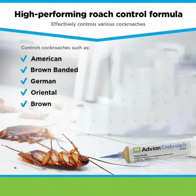 Cockroach Gel Syringe Precise Indoor Applicator