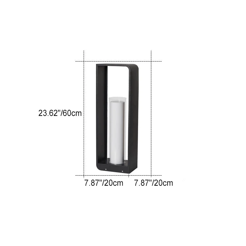 Square garden lamp outdoor LED waterproof lighting
