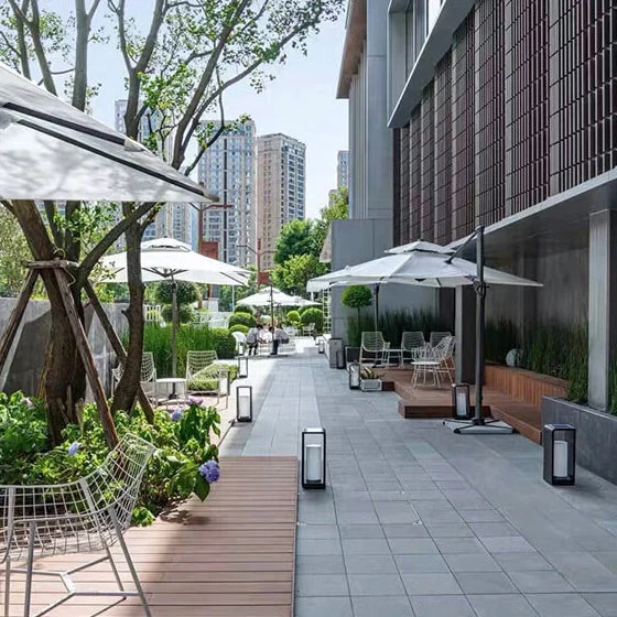 Square garden lamp outdoor LED waterproof lighting