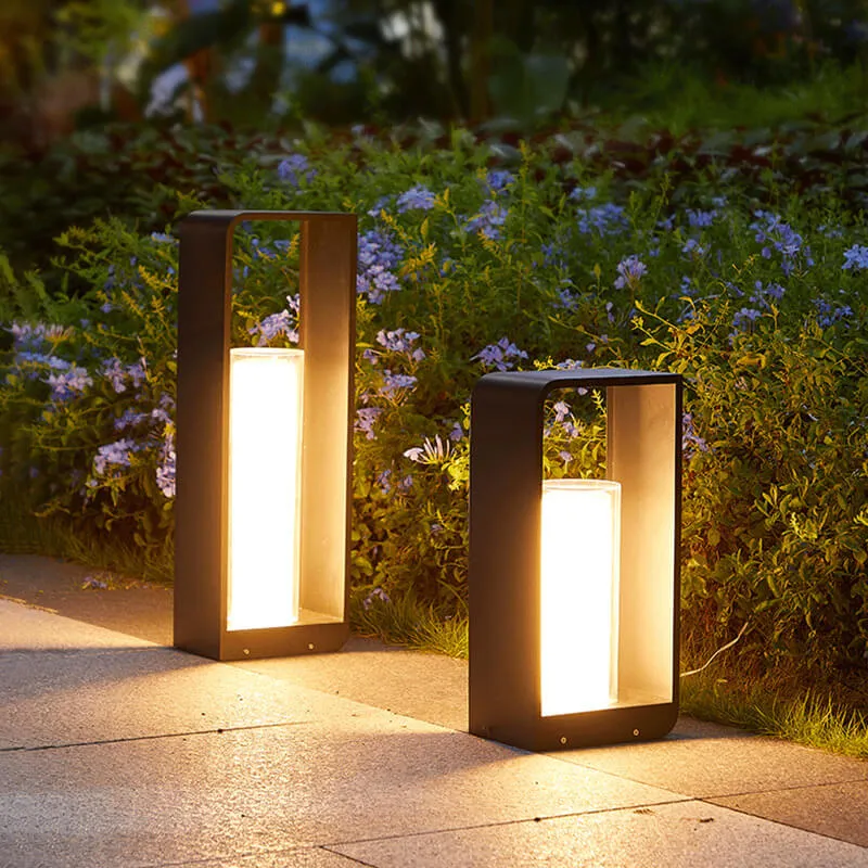 Square garden lamp outdoor LED waterproof lighting