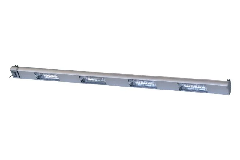 Rampe de lampes chauffantes à quartz