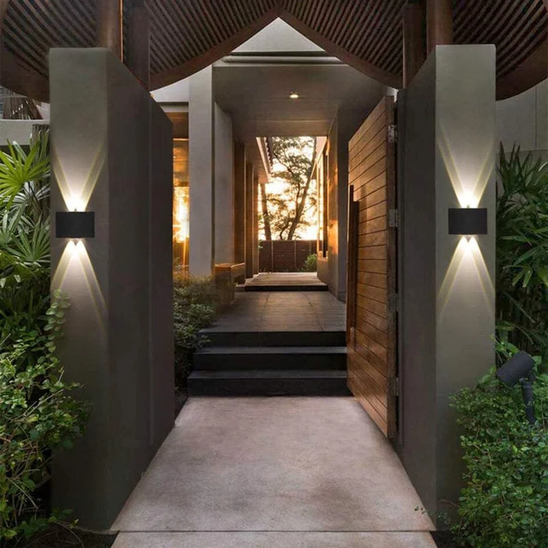 Waterproof slim outdoor LED garden lamp energy-saving lamp