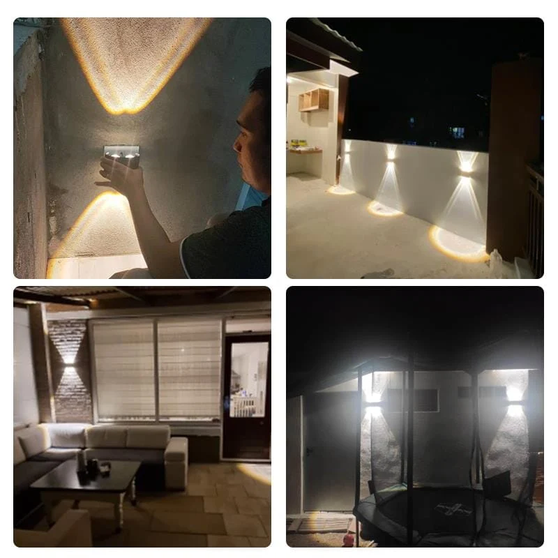 Waterproof slim outdoor LED garden lamp energy-saving lamp
