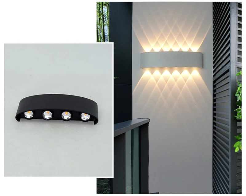 Waterproof slim outdoor LED garden lamp energy-saving lamp