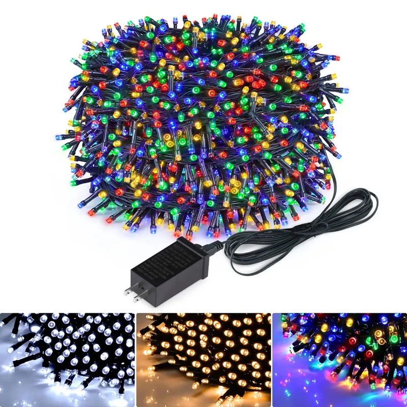 Outdoor LED string lights – night lamp