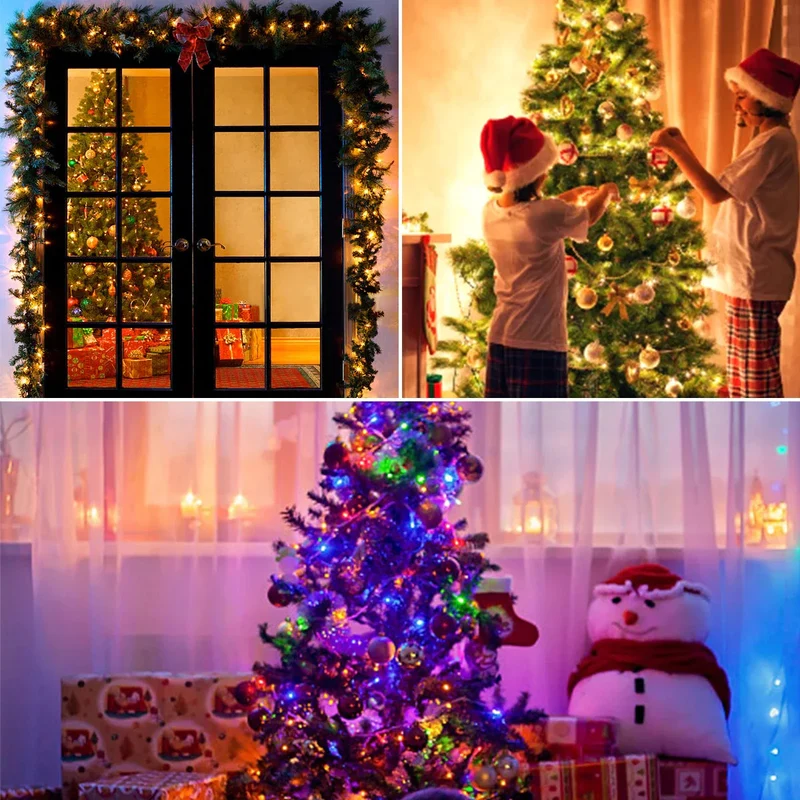 Outdoor LED string lights – night lamp