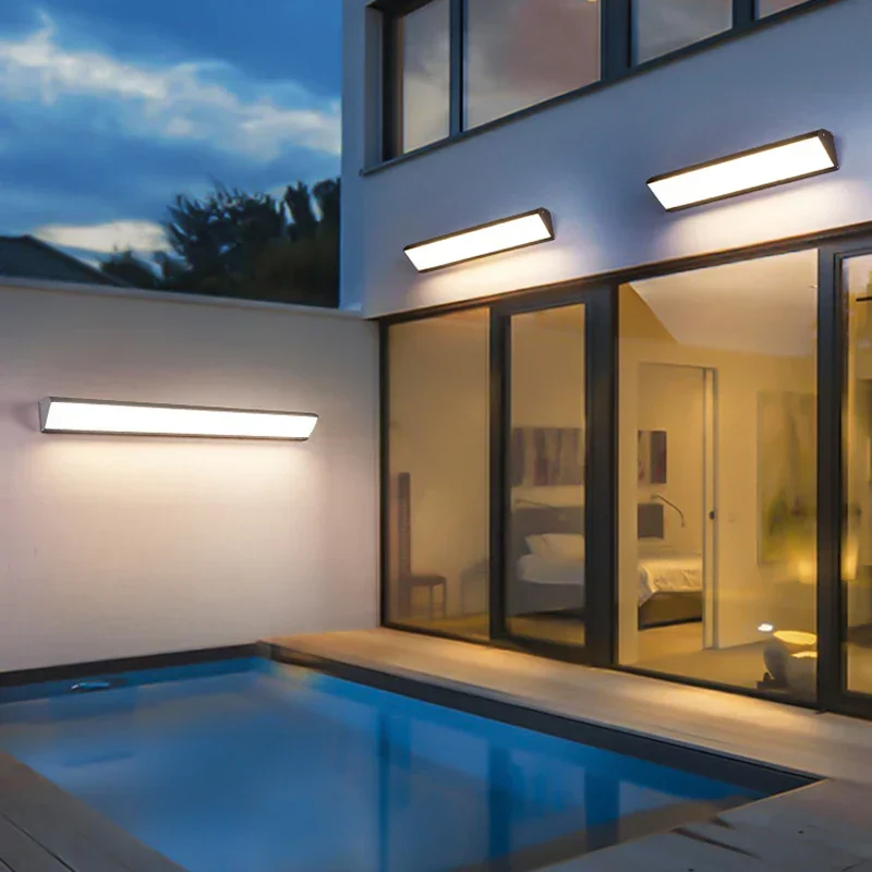 Durable outdoor waterproof LED lamp – energy-efficient and weather-resistant