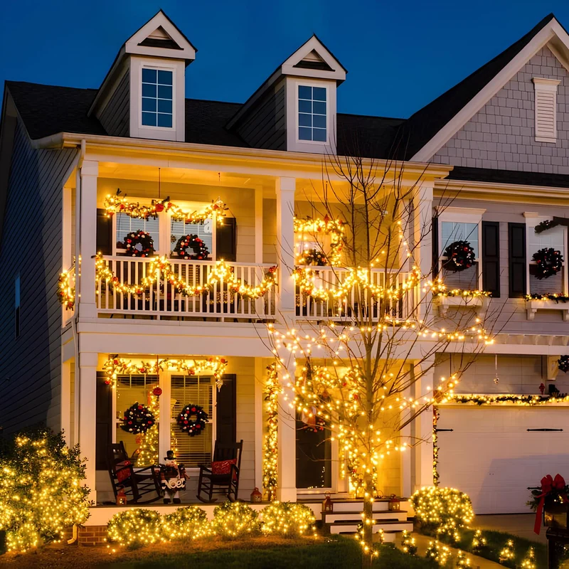 Decorative fairy string solar outdoor LED lights