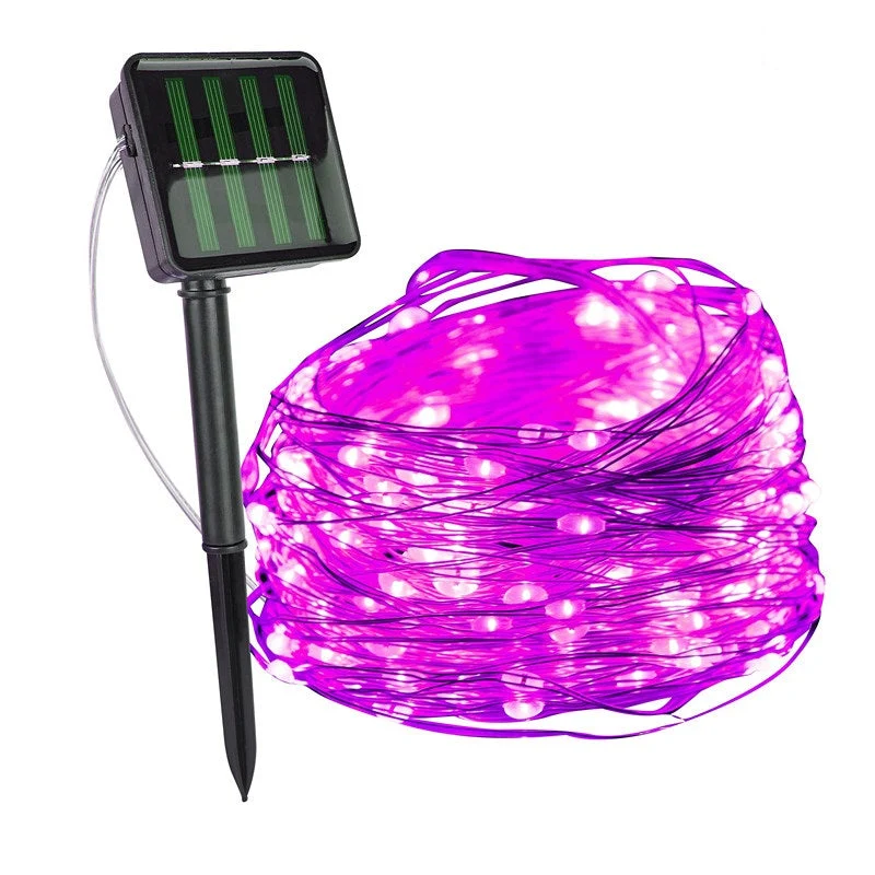 Decorative fairy string solar outdoor LED lights