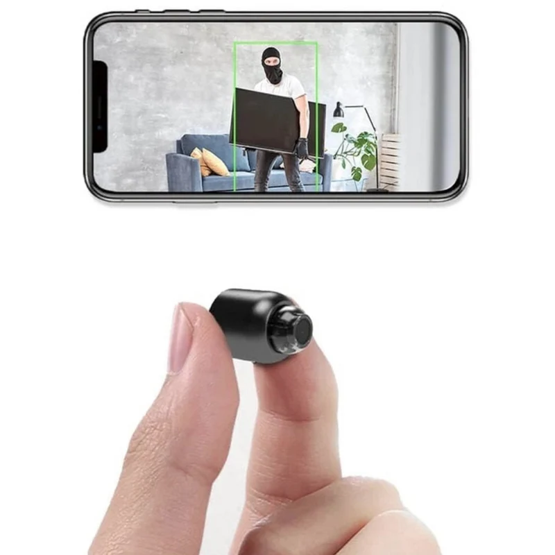 Caméra de Sécurité WiFi NanoCam Compacte pour Maison