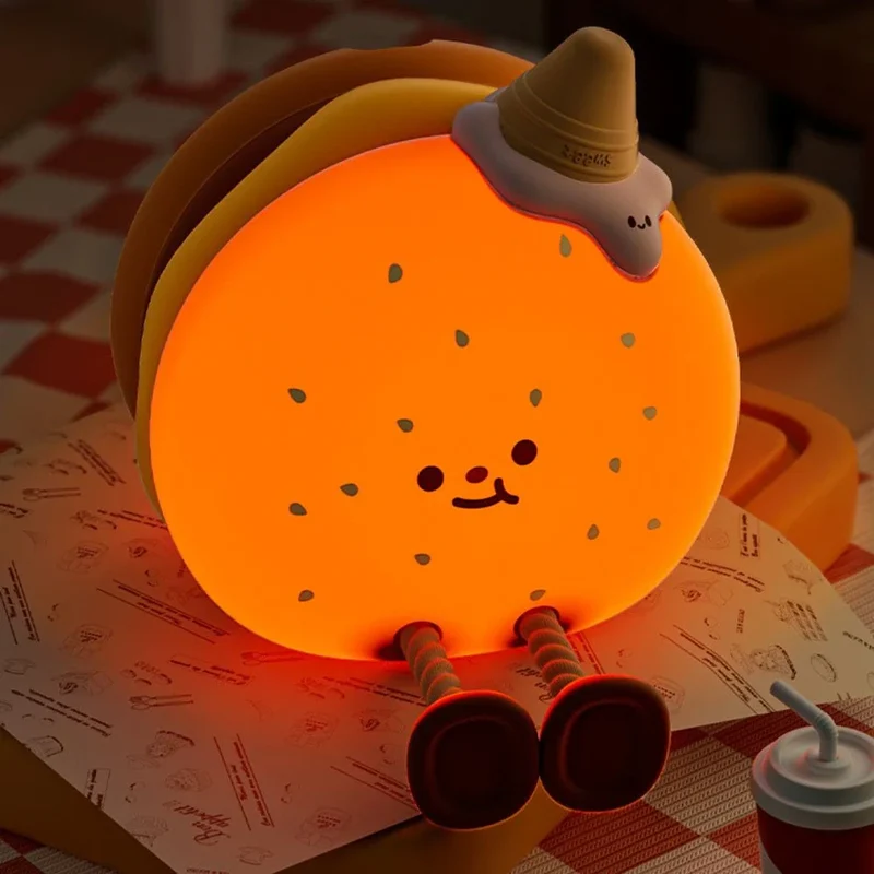 Soft adjustable LED clamp lamp