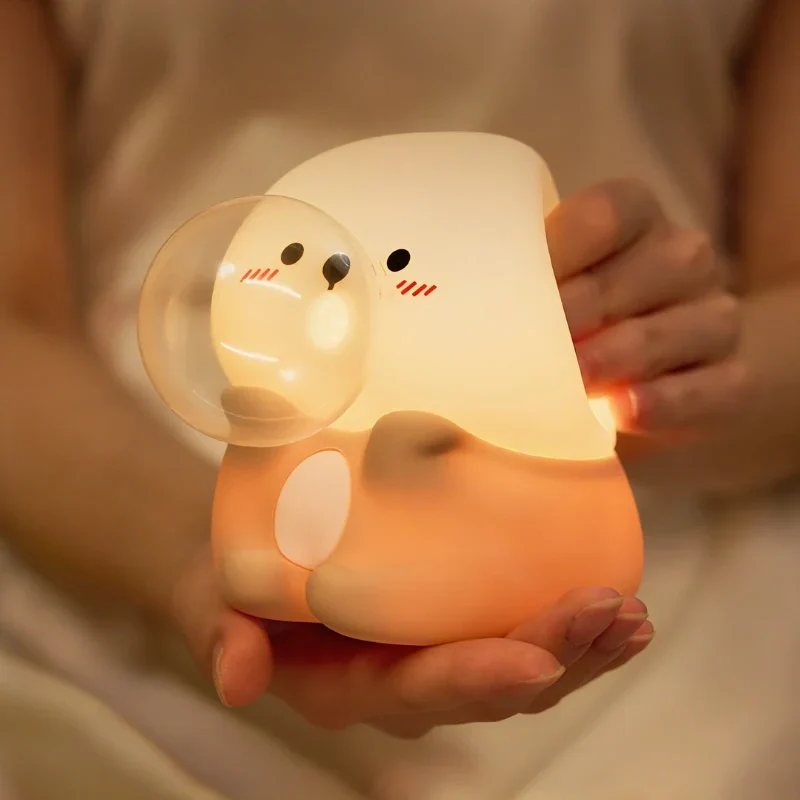 Soft adjustable LED clamp lamp